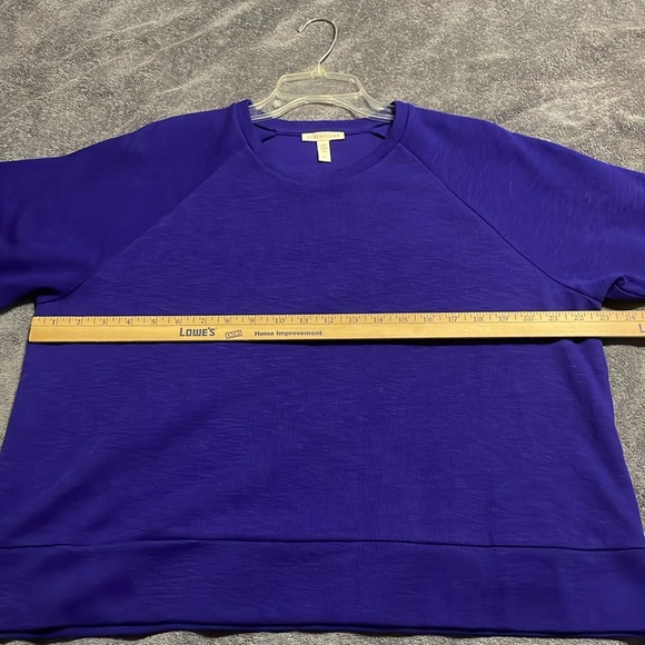 Eileen Fisher Stunning Royal Blue short waisted Boxy Tunic. Size S/P - Picture 6 of 9